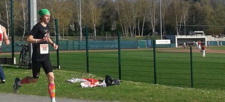 Course à pied, Allemagne, stade, foot, herbe