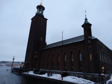 Stockholm, Suède, bâtiment