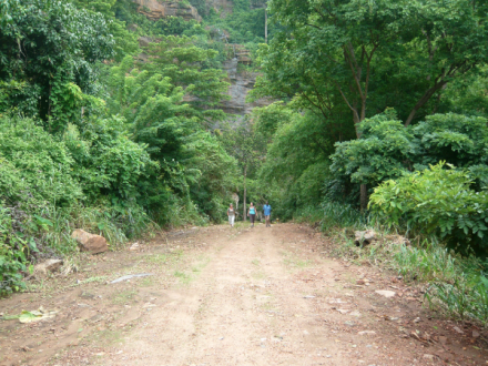 Début de la balade 